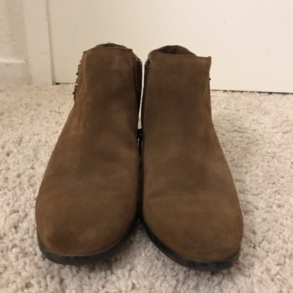 Sam Edelman Brown Ankle Booties - Picture 3 of 5